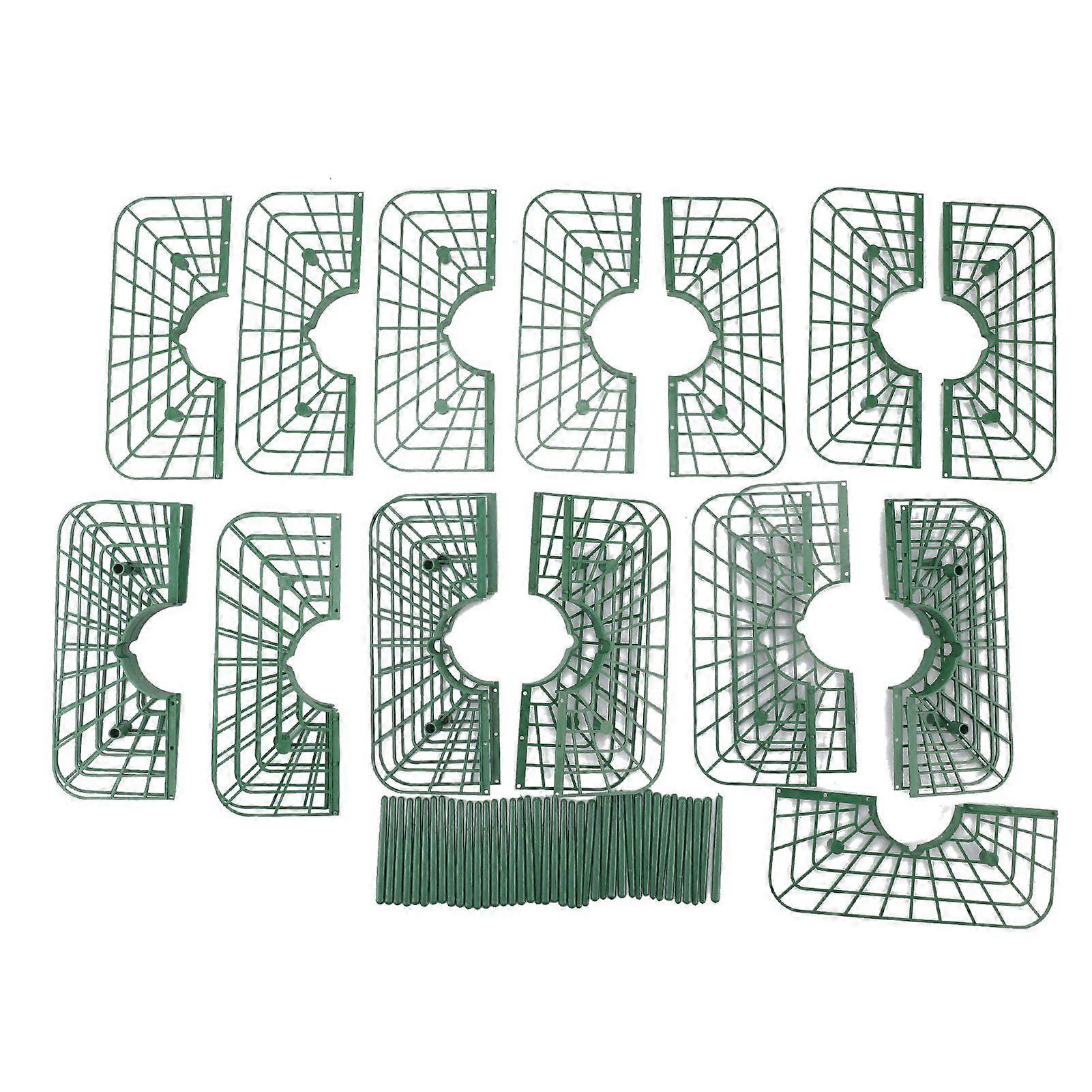 Strawberry Growing Rack Detachable PP Waterproof Reusable Strawberry Plant Support for Soil Planting Indoor Pots