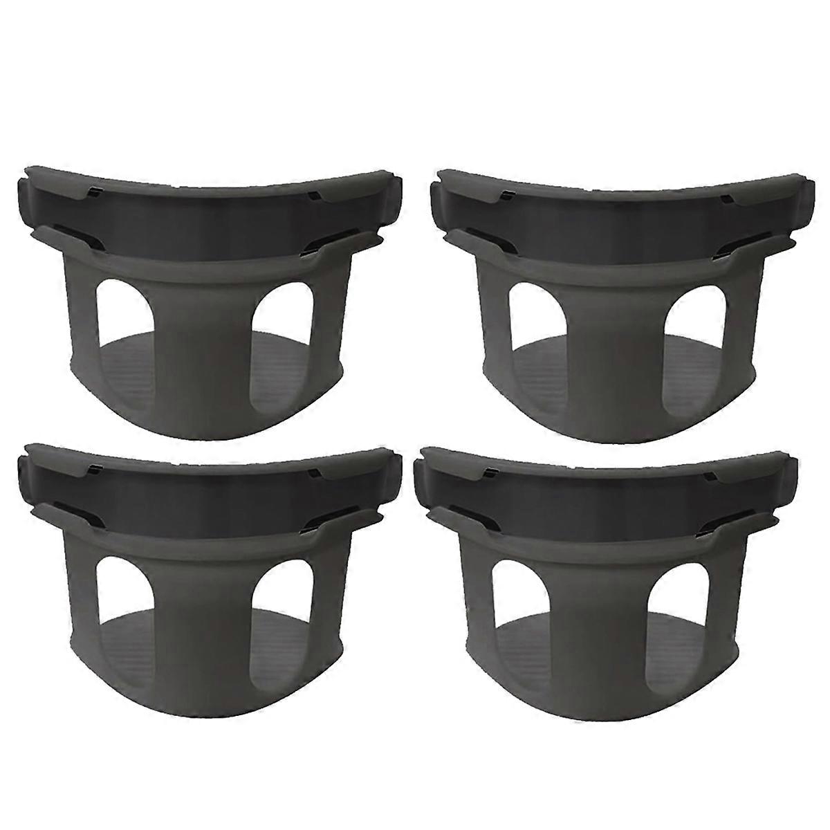 4 Pack Lock Sheet Holders, Bed Sheet Holder Grey