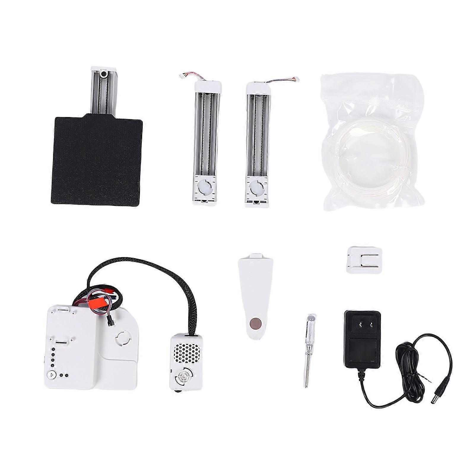 Portable 3D Printer Mini Compact with Removable Plate for PLA TPU Filament 0.4mm Nozzle 100x100x100mm Build Volume