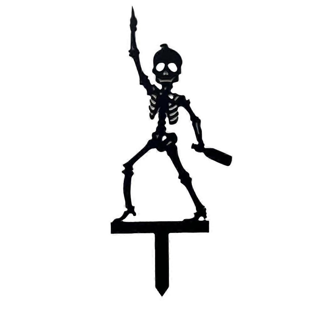 Metal Mosquito Coil Holder with Creative Skeleton & Archery Figure Design for Outdoor Use – Sturdy & Portable