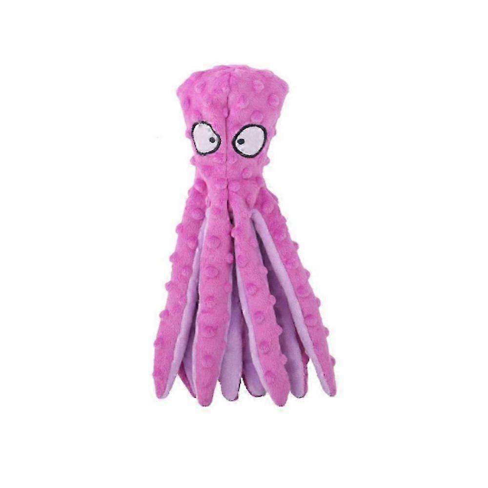 Eco-friendly dog toy octopus plush no stuffing 2025