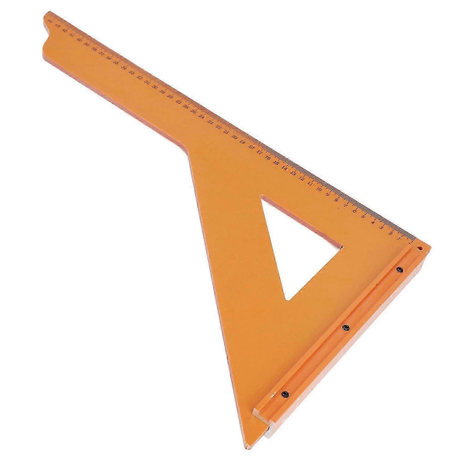Woodworking Triangle Ruler High Accuracy Double Sided Laser Scale 90° Right Angle Triangle Square