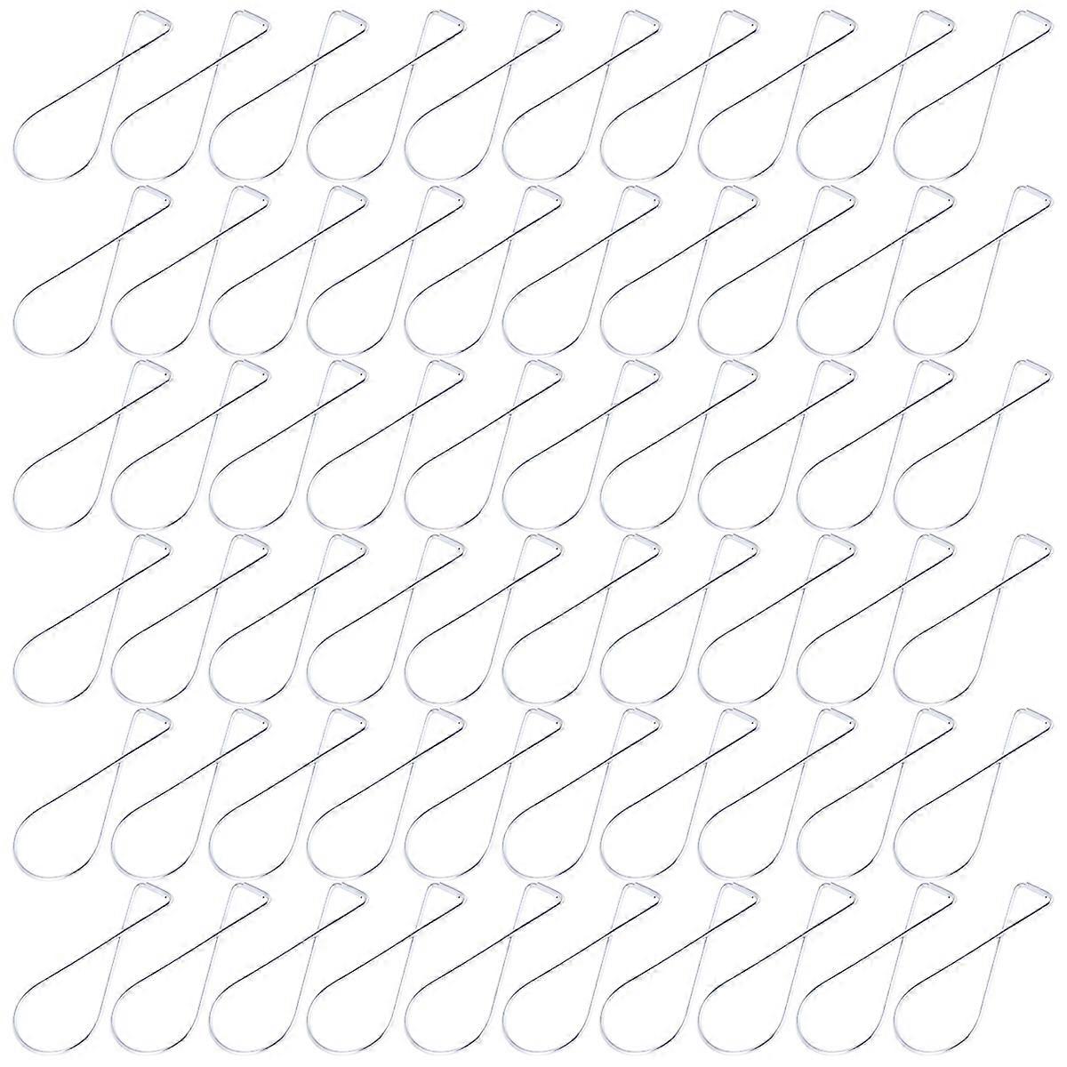Steel Ceiling Hook for Home Silver Color Decorative Hanging Clip with Strong Load-bearing