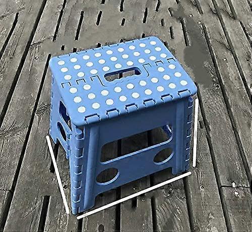 Super Sturdy Foldable Footstool 11 Inches High Lightweight Design Holds 300 Pounds Durable For Adults And Safe For Children