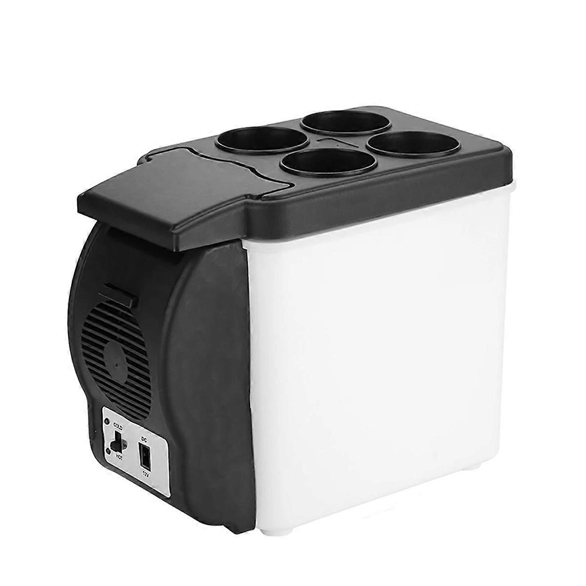 Mini Portable Appliances 6L Super Cooling Car Refrigerator Car Small Refrigerator Iced Drink for 12V Car