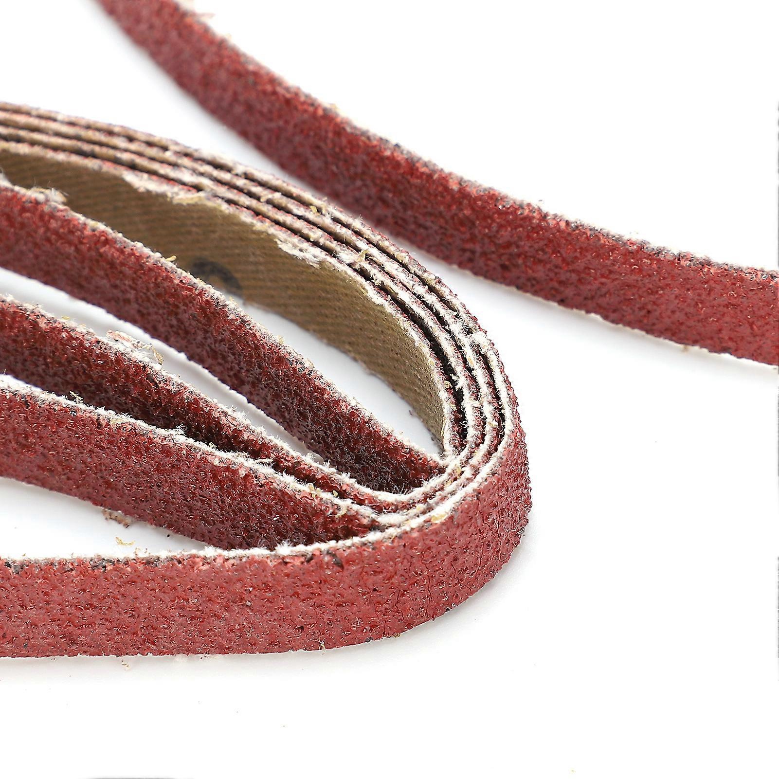 20pcs 330 x 10mm 120# Replacement Sanding Belts for Sander