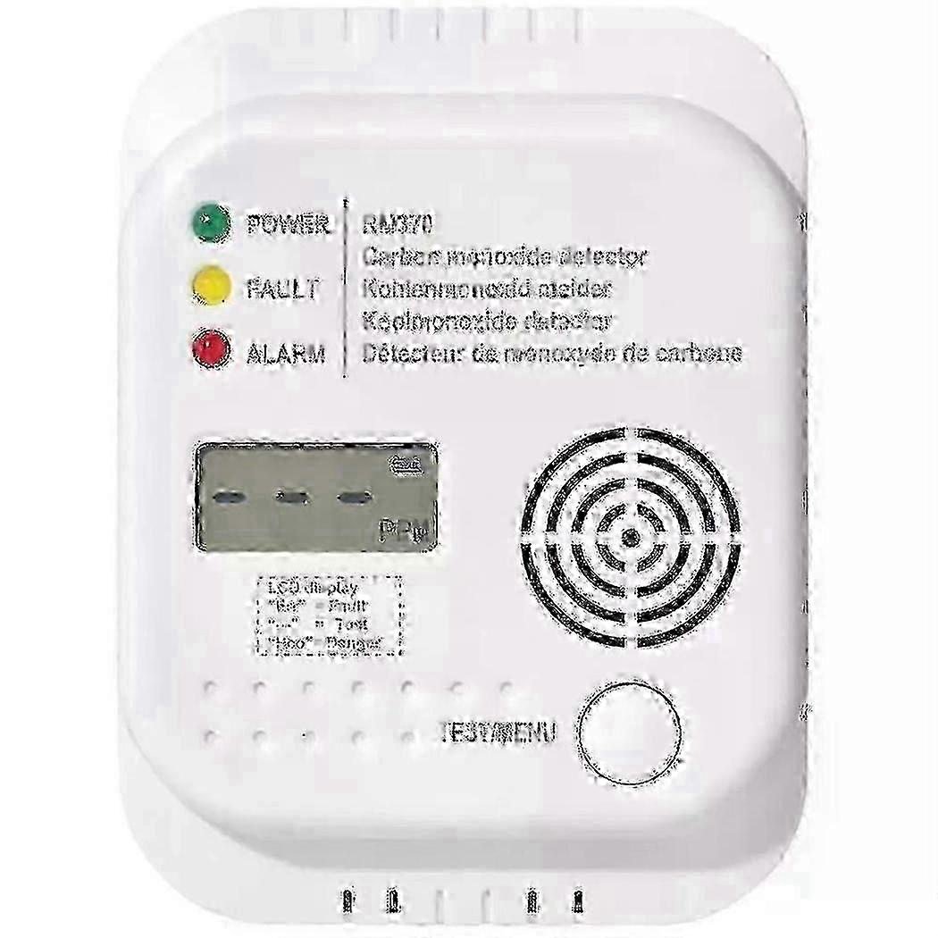 2025 AURA CO Melder Kohlenmonoxid Melder Gasmelder Warnmelder Kohlenmonoxidmelder LCD