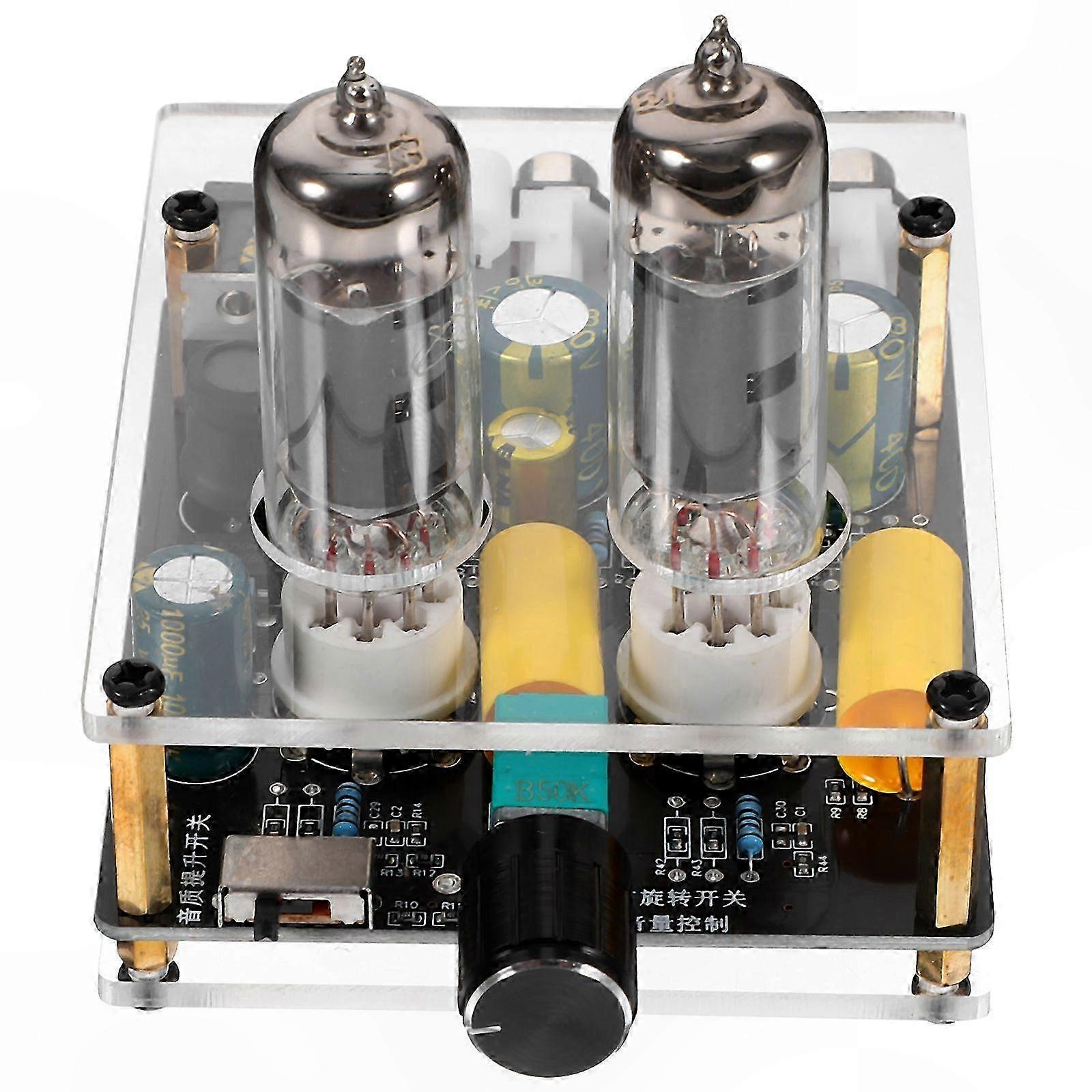 Phono Preamp for Turntable with Tube Vacuum Electron Valve Design