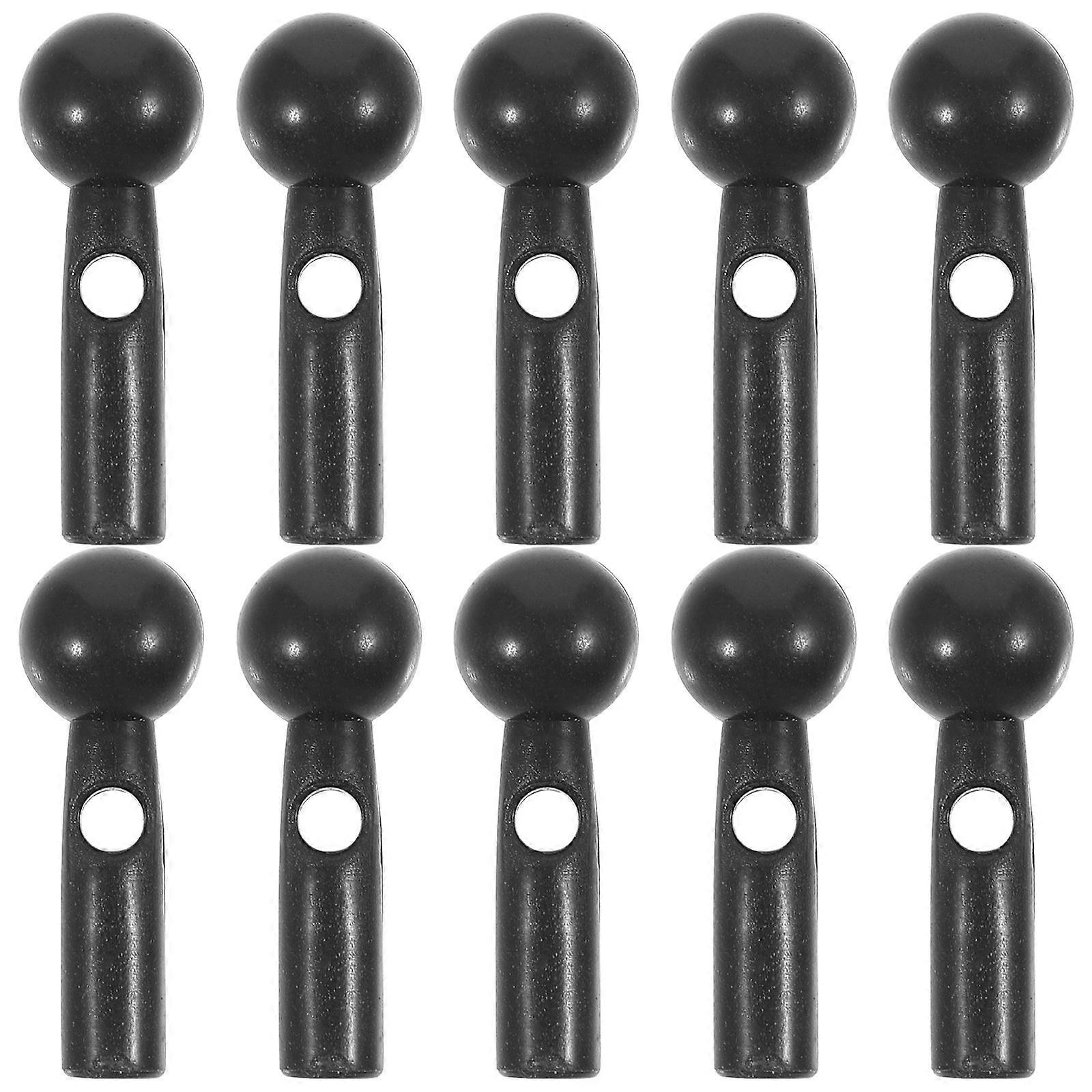 10pcs grânulos guarda-chuva substituição guarda-chuva osso cobre dobrar peças guarda-chuva contas de cauda