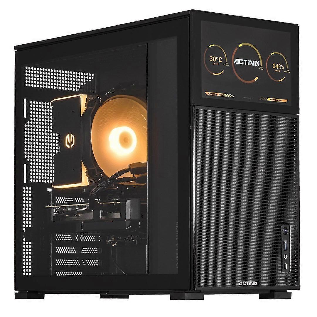 Actina 5901443401636 Υπολογιστής Amd Ryzen™ 5 7600 32 Gb Ddr5-sdram 1 Tb Ssd Amd Radeon Rx 7700 Xt Midi Tower Μαύρος