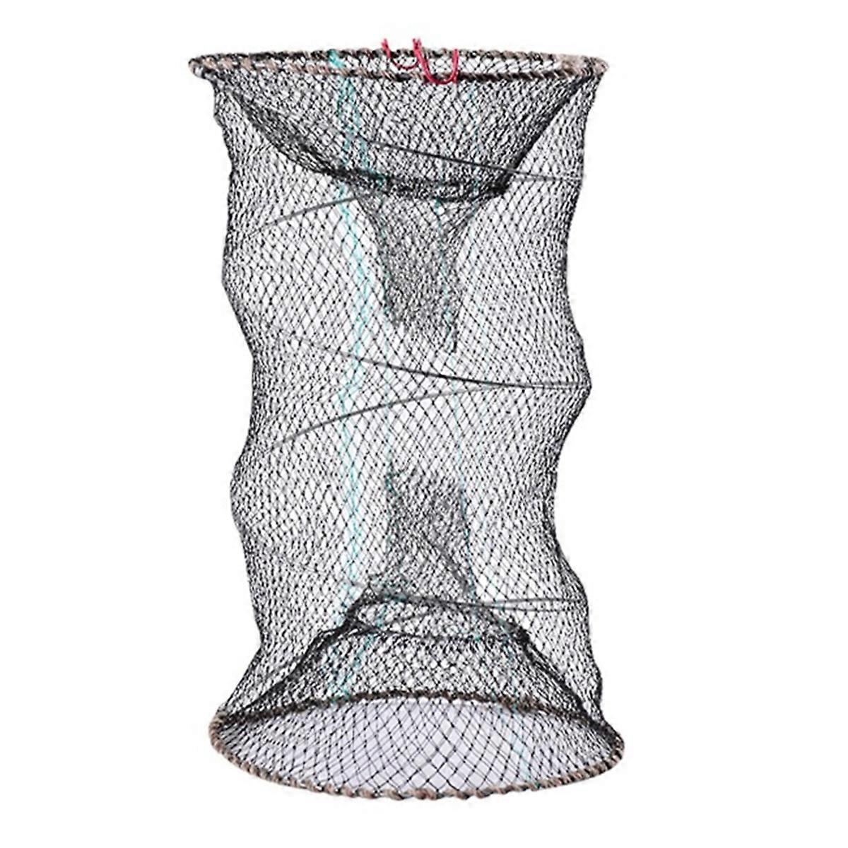 Telescopic Fishing Net 80x40CM Portable Folded Cast Net Trap Pot