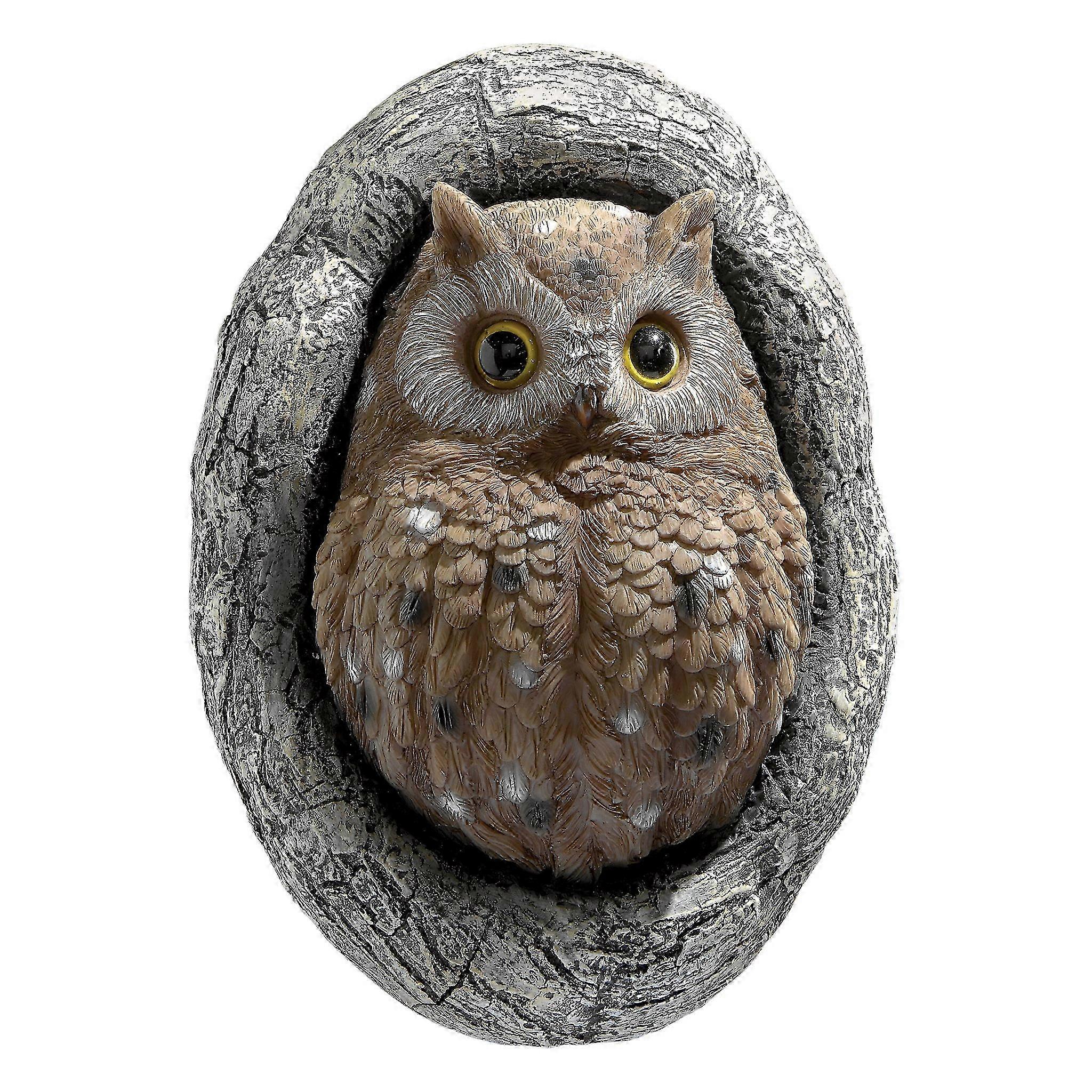 Knothole Owl Tree Statue 2025
