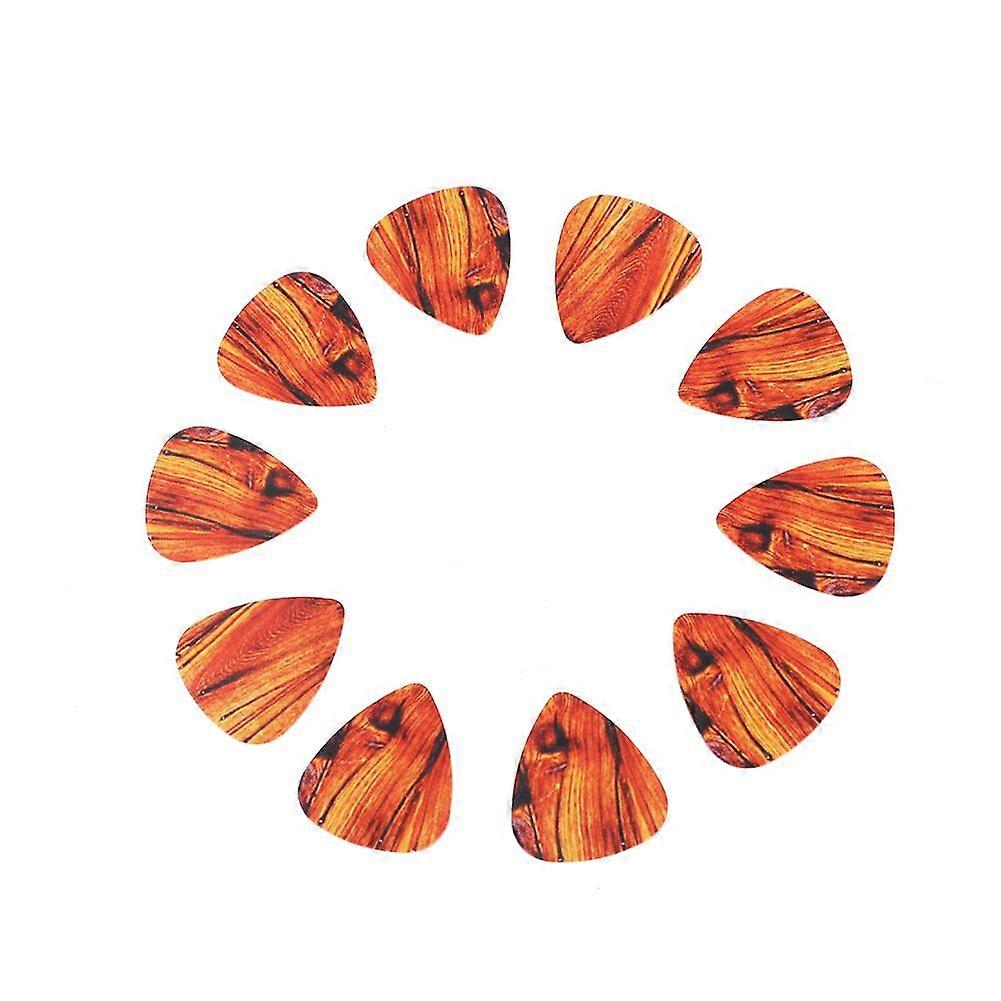 10pcs Plastic Guitar Plectrum Set Bass Ukelele Pick Musical Instrument Accessory