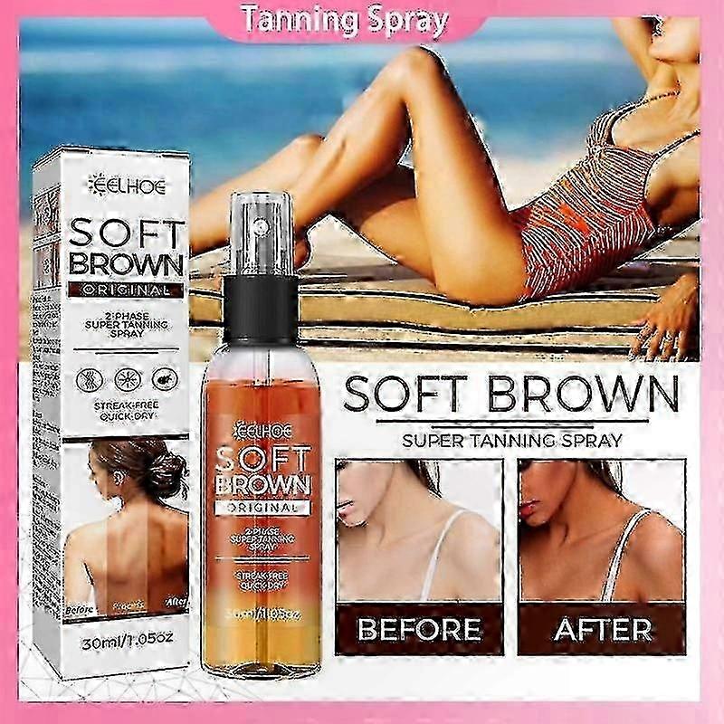 Outdoor Tanning Lotion for Beach and Summer Use, Portable Sunless Tanner with Bronzer for Solarium and Sunbathing Cream