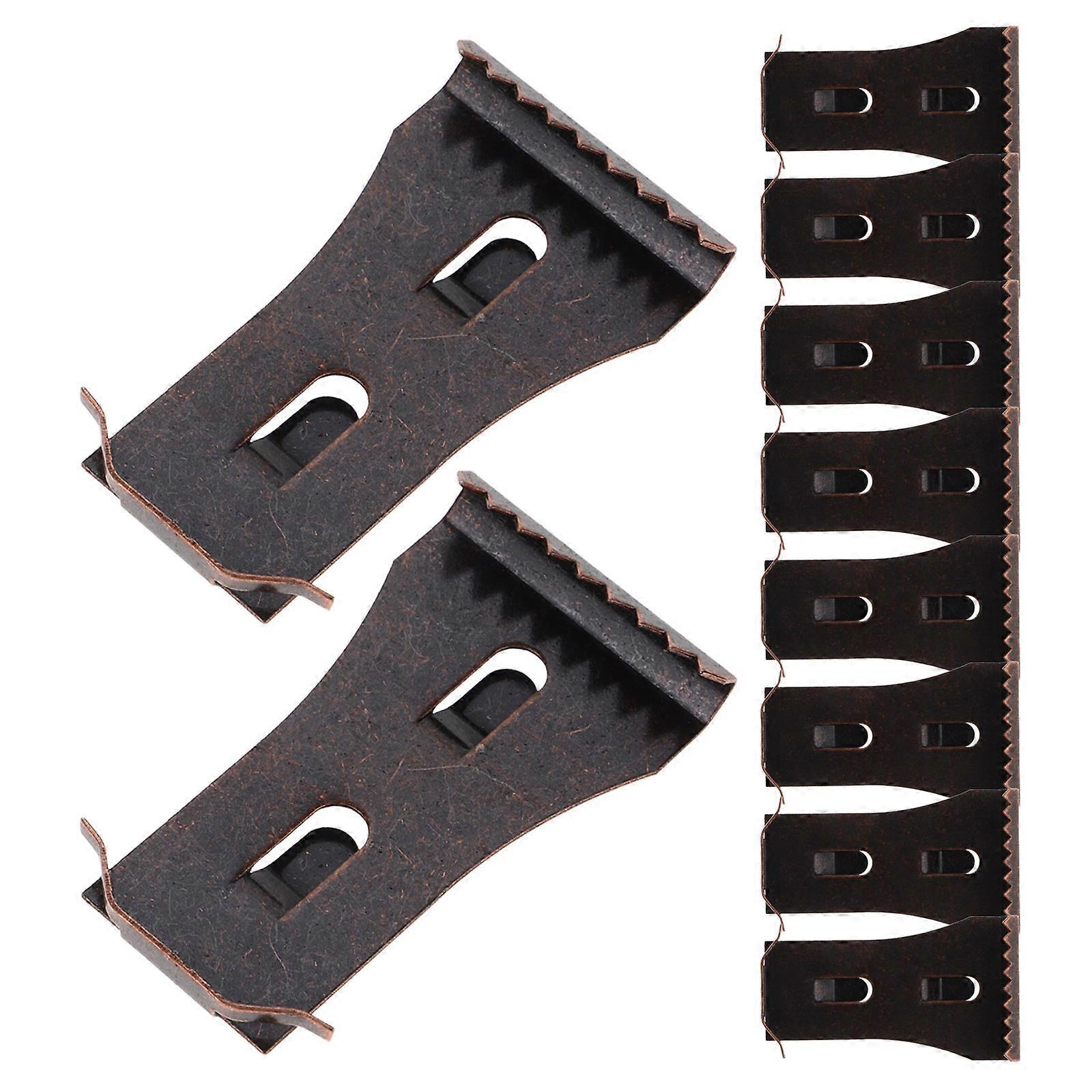 Frame Hardware Metal Hooks Homeowners Art Display Hanging Mirrors Easy Installation 10Pcs