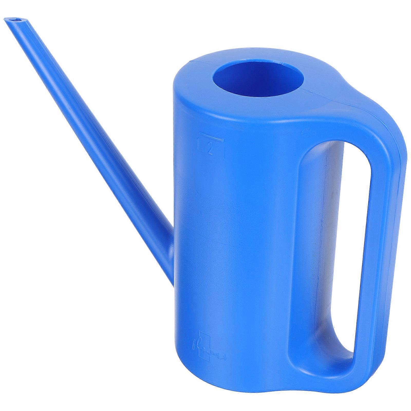 PP Plastic Watering Pot Long Spout Watering Can for Home Use 2Pcs