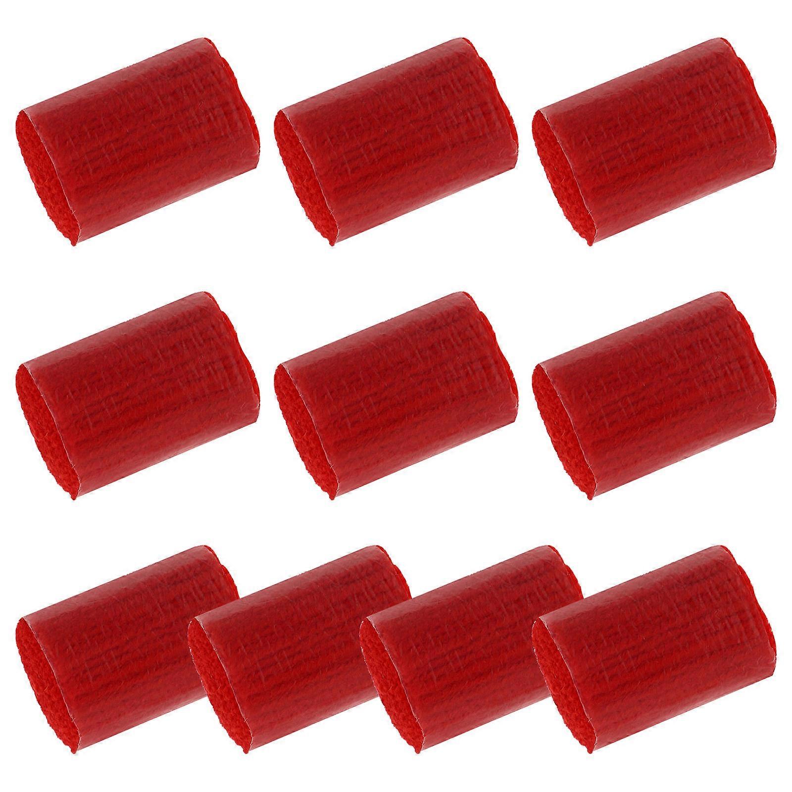 Red Latch Hook Rug Yarn for DIY Crafts 50 Rolls Acrylic Wool