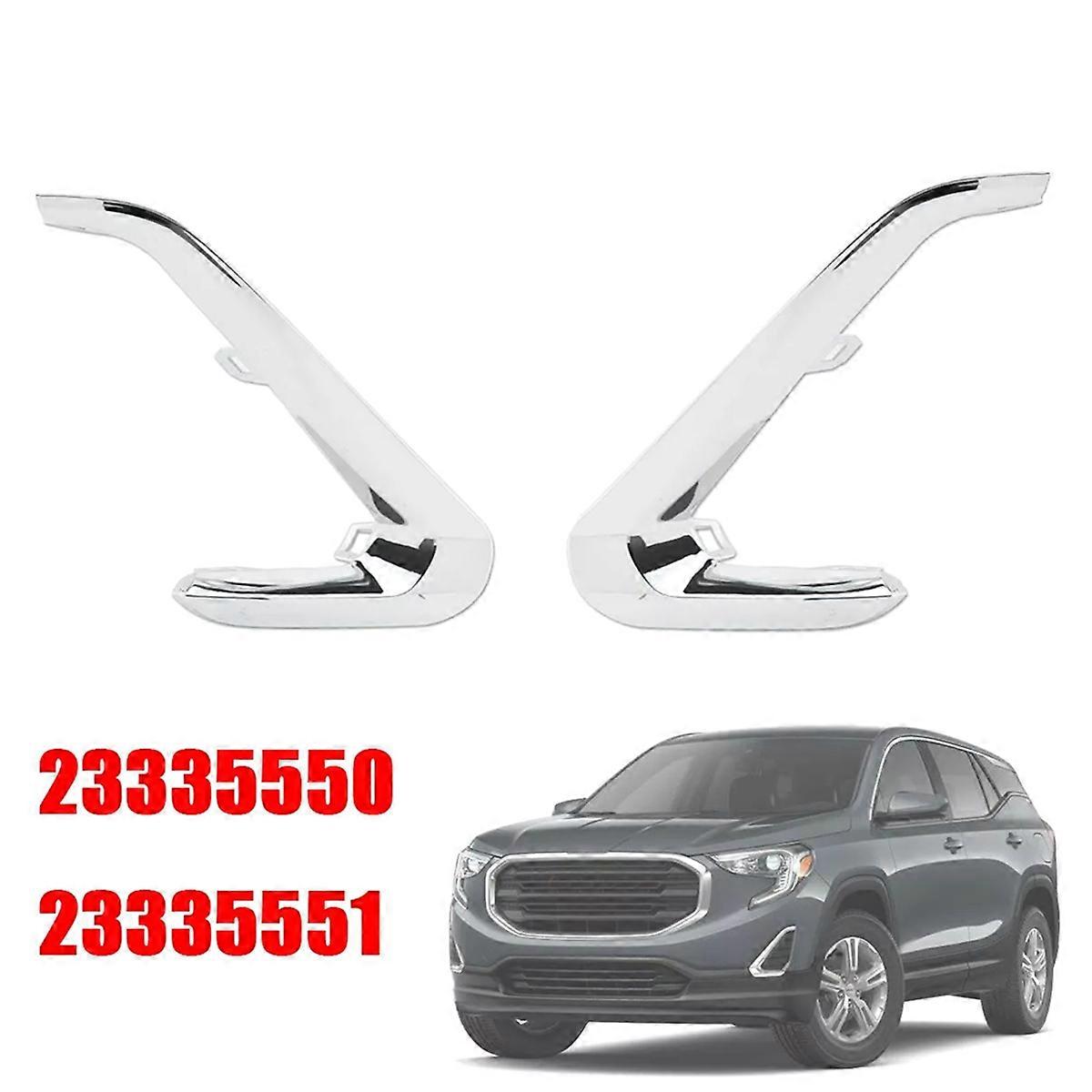 Car Front Fog Light Bezel Cover Trims For Terrain