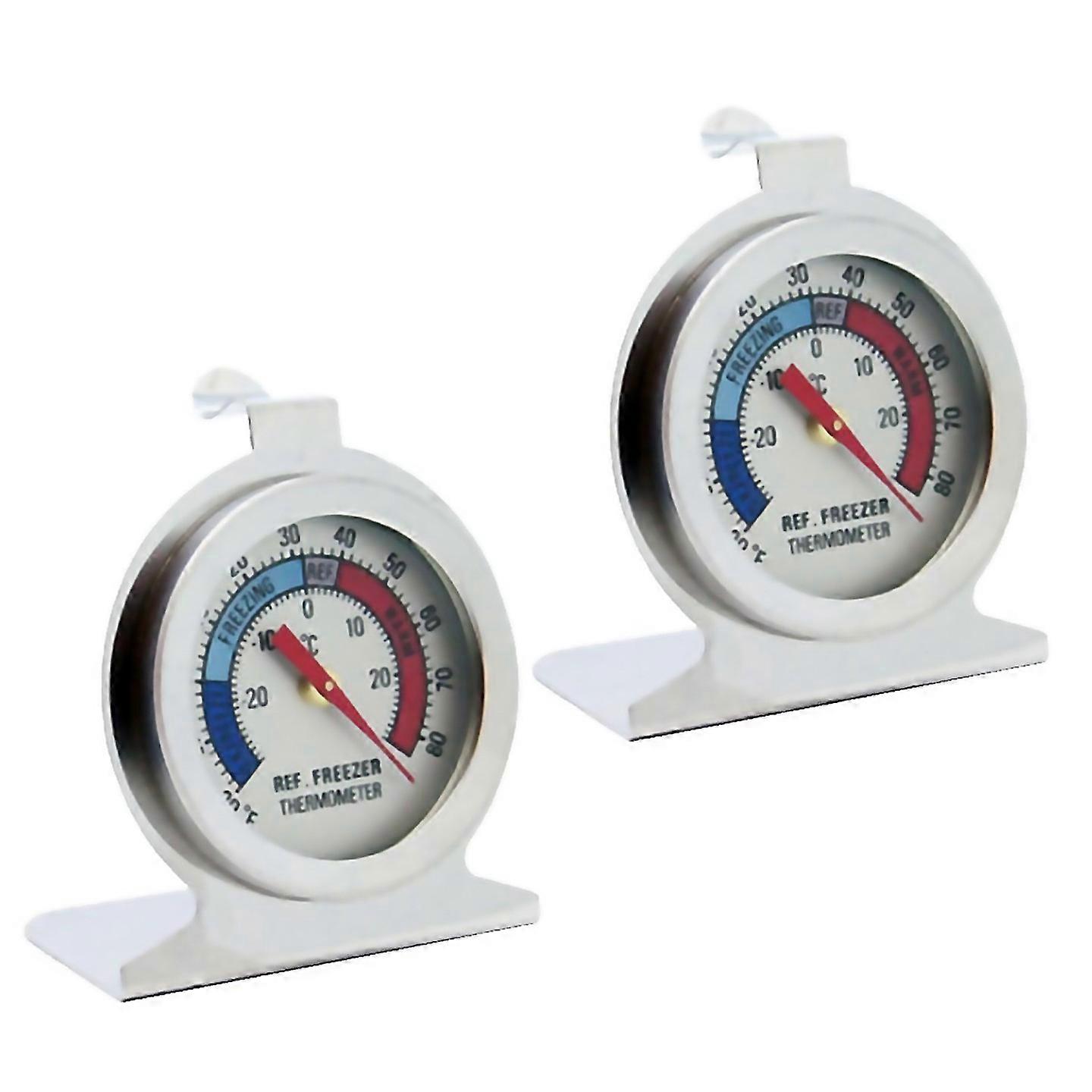 For 2 Pcs Refrigerator Thermometer 20202080