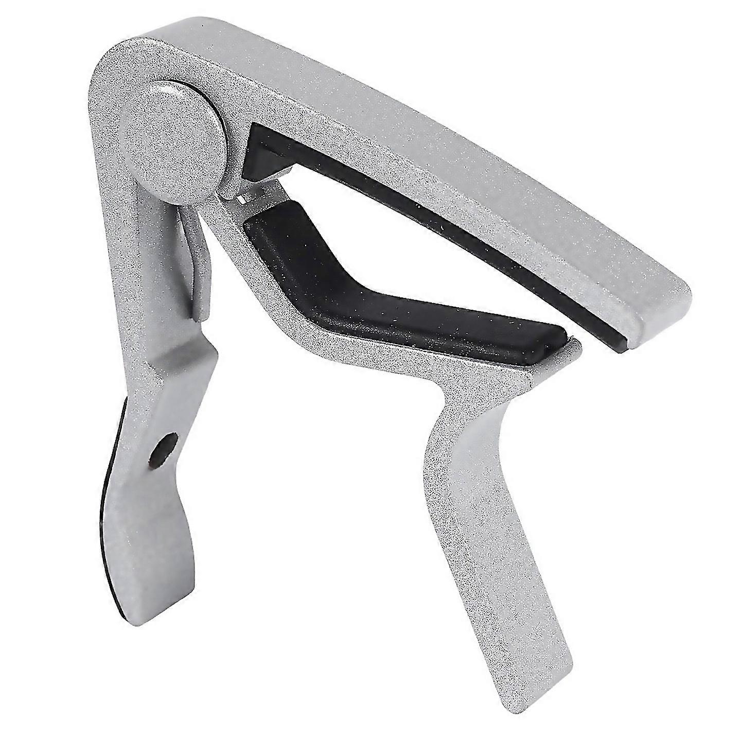 For Folk Acoustic Guitar Trigger Change Capo Silver