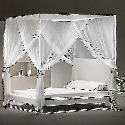 Four Doors Large Mosquito Net Beds For Travel And Home Use