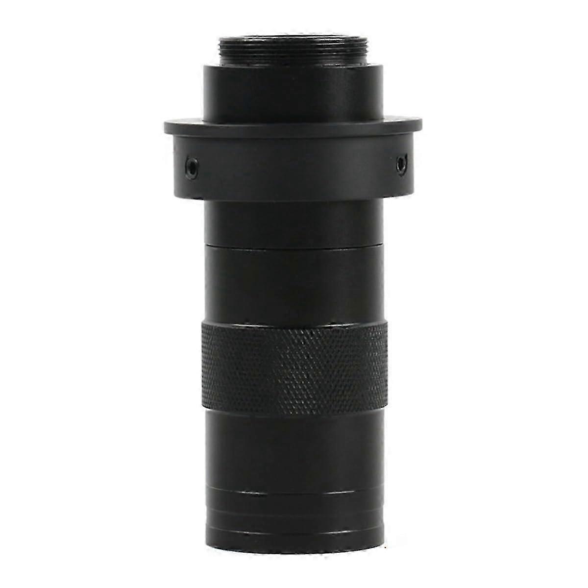 Industrial Video Microscope Electronic 130X Monocular Zoom C Mount Lens for Camera Microscope Lens Adapters 40mm 130X 2025