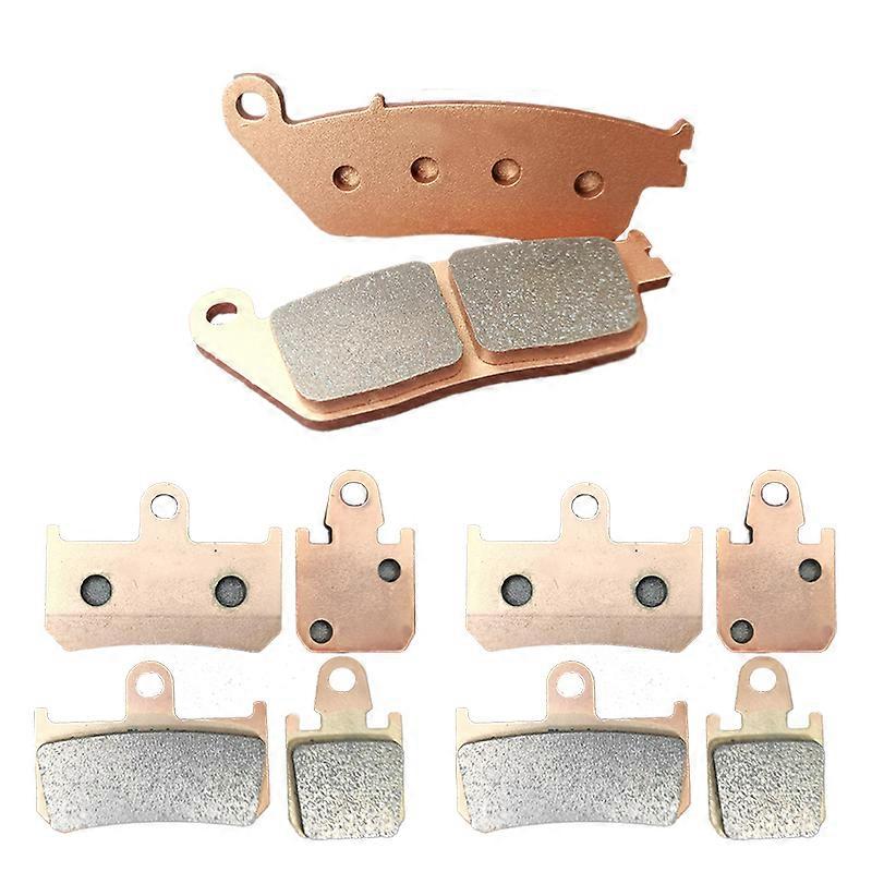 High Quality Copper Sintering Front Rear Brake Pads for YAMAHA MT-01 MT-01S (6 piston radial caliper) 2007 2008 2009 2010 -fj