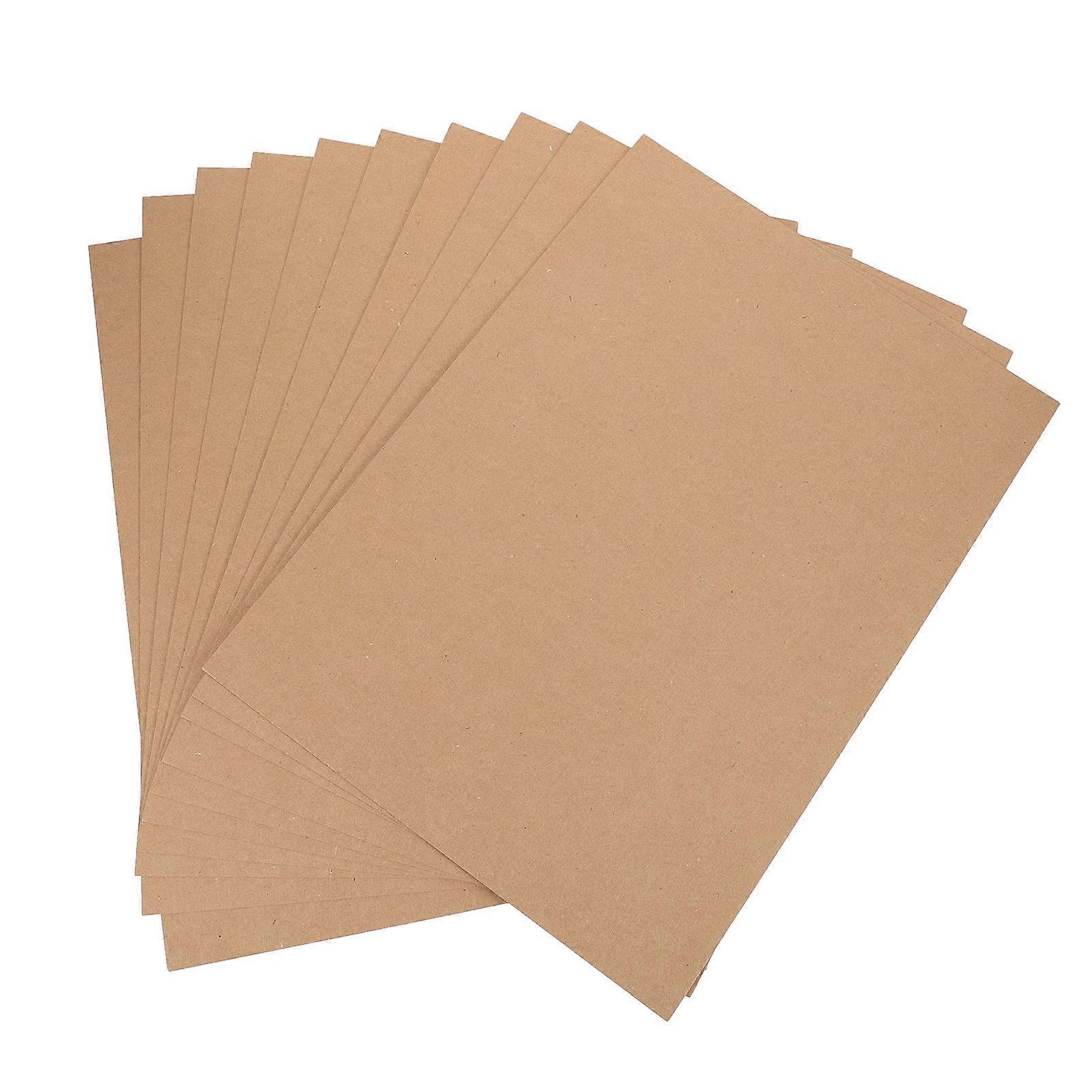 Chocolate Card Paper Thick Painting Paper for Artwork 20 Sheets Pack