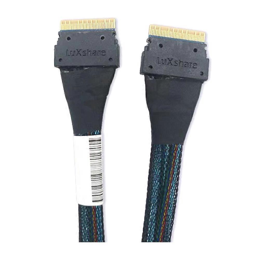 High Speed PCIe 4.0 SlimSAS SFF8654 8i to 8i 9500 Series NVMe Available Cable External Video Card Adapter 0.5M