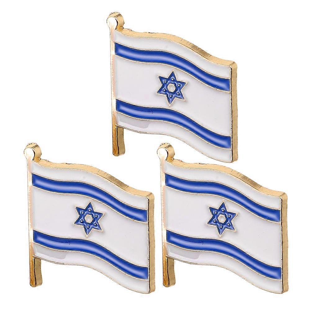 Patriotic Display 12 Pcs Flag Lapel Pins Collectible Souvenir For Hats And Backpacks