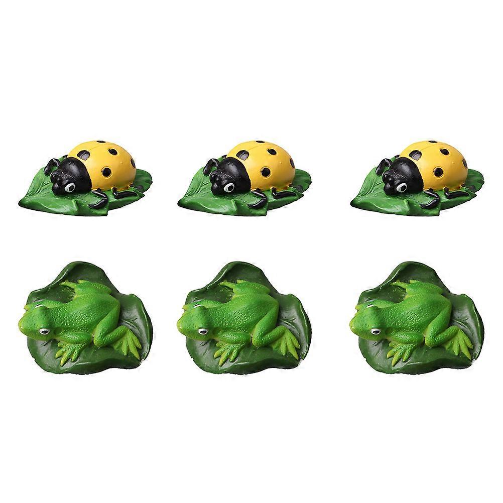 Delicate Aquarium Ornament Fish Tank Animal Decoration 18Pcs