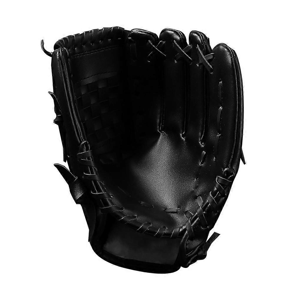 Verdickt Tragbare Baseball Mitt Handschuh Ausrüstung Schwarz Fangen 1Pc