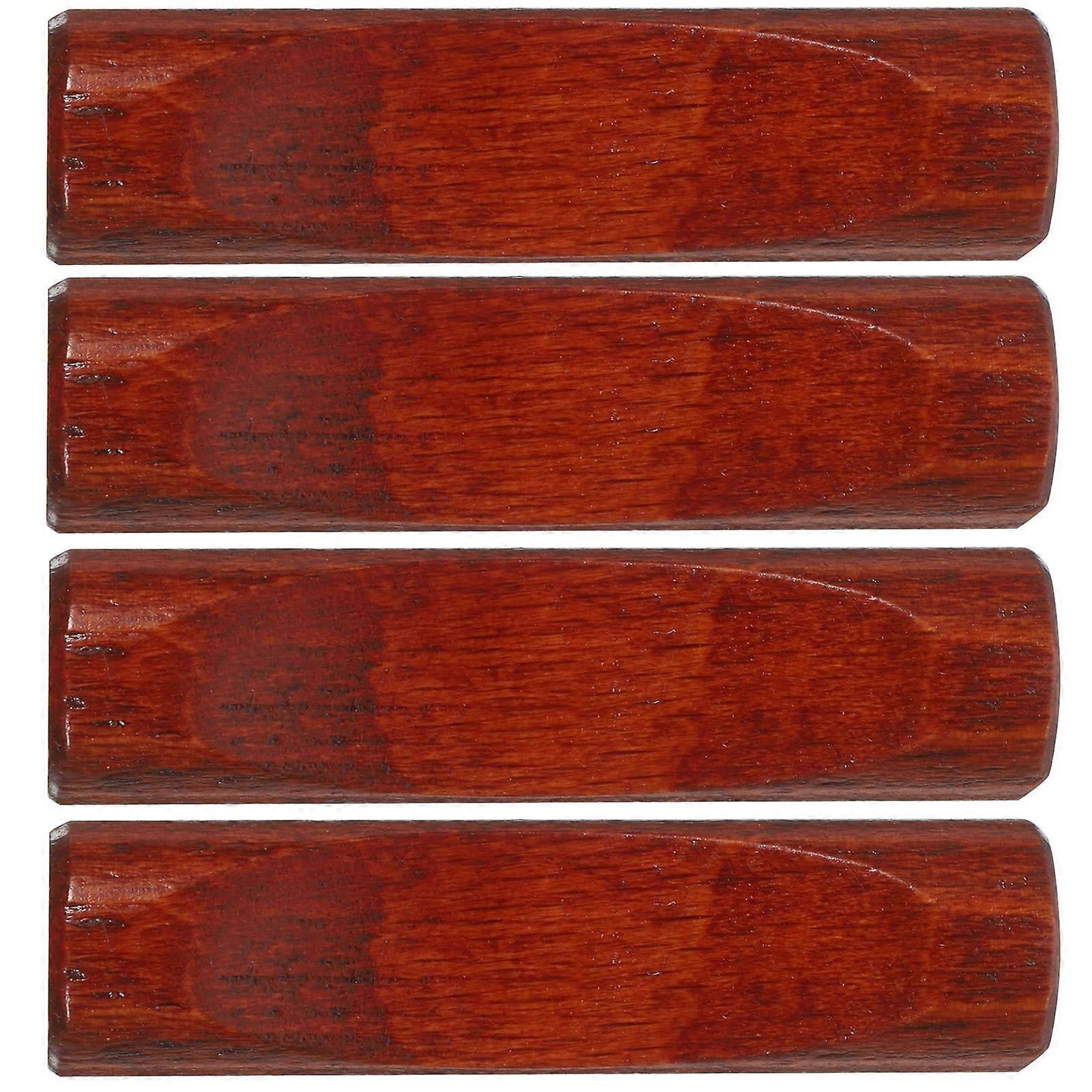 Wooden Chopstick Rest Holder for Dining Use with 16Pcs Natural Wood Set