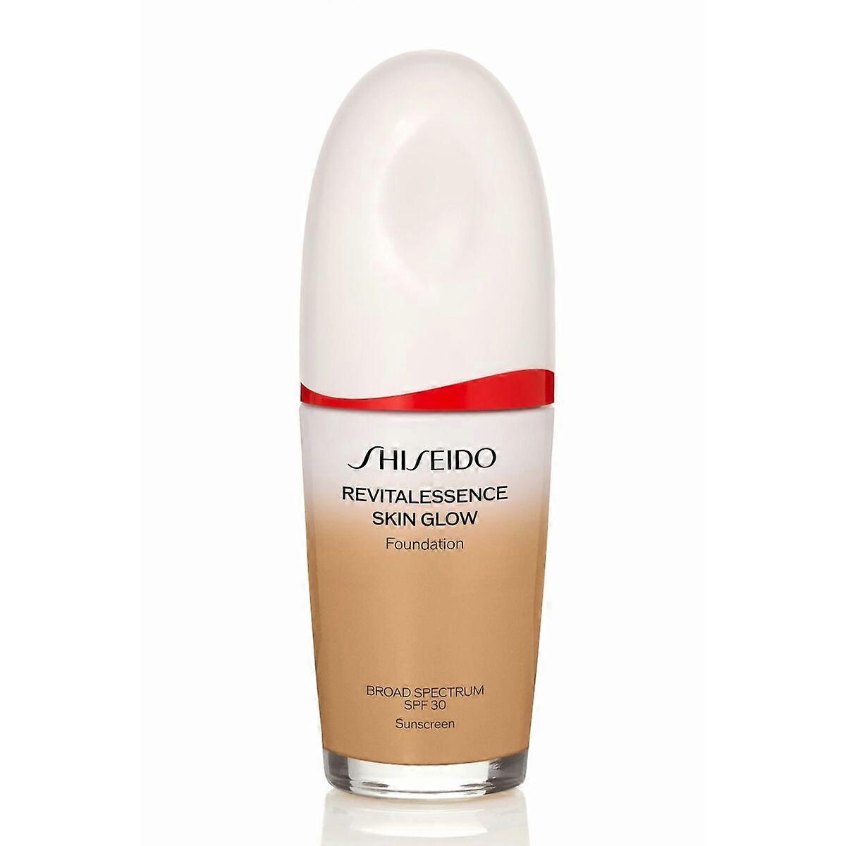 Liquid Make Up Base Shiseido Revitalessence Skin Glow Nº 350 30 ml
