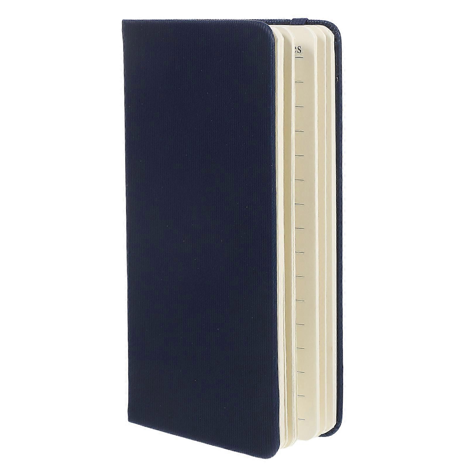 Mini Note Pads Pocket Notebook for Men with Elastic Band 3Pcs for Work Notes