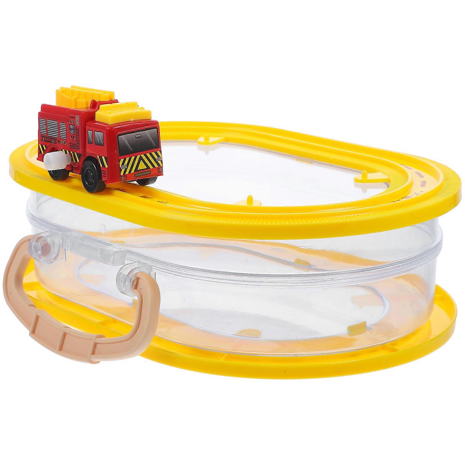 Mini Simulation Car Toy Wind-Up Car for 3Pcs Plastic Storage