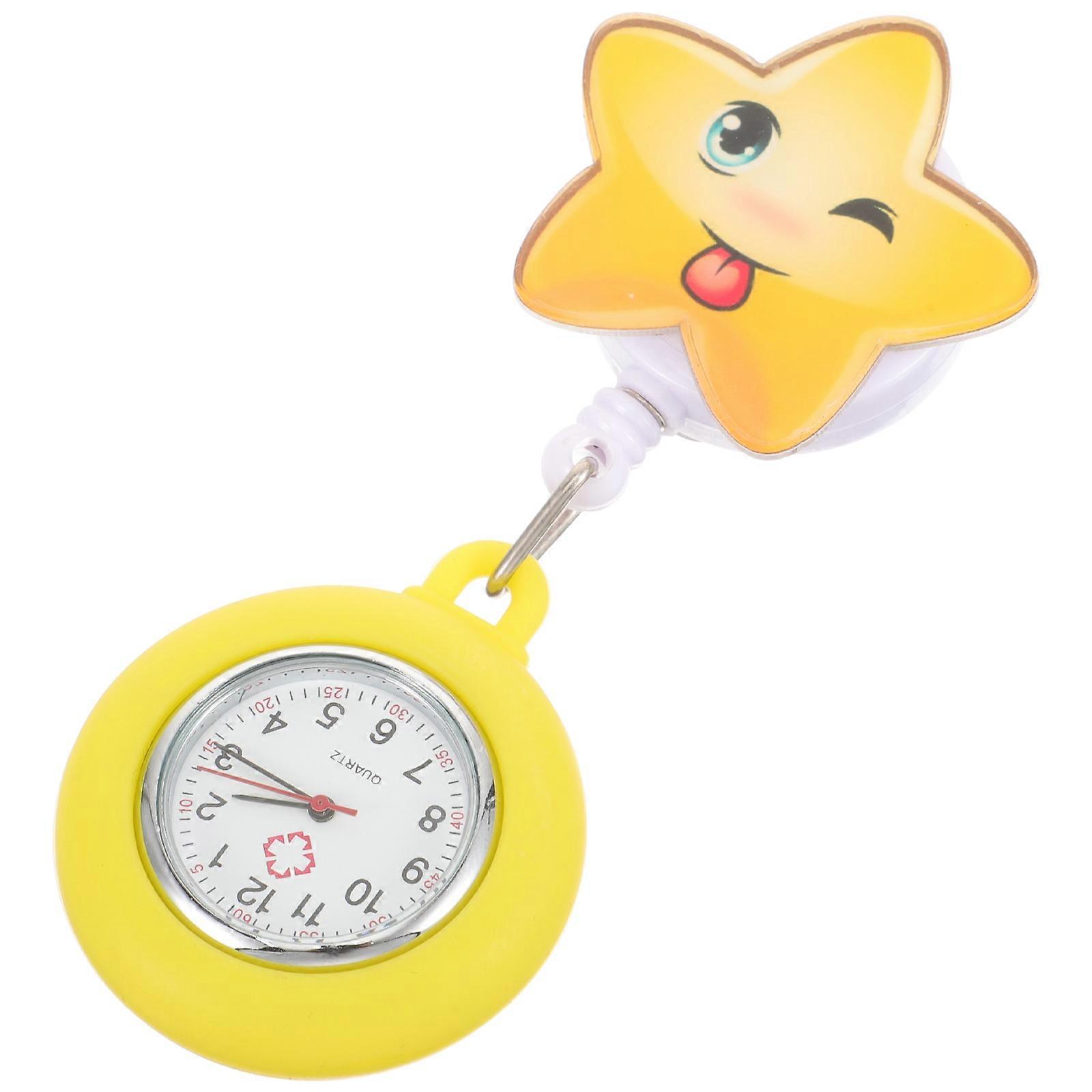 Convenient Pocket Watch For Nurses 2Pcs 10.1x4.3cm Decoration Delicate Simple Design