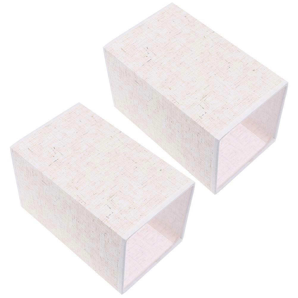 Multi Color Fabric Lamp Shade Decorative Lamp Shade for Protection 6Pcs