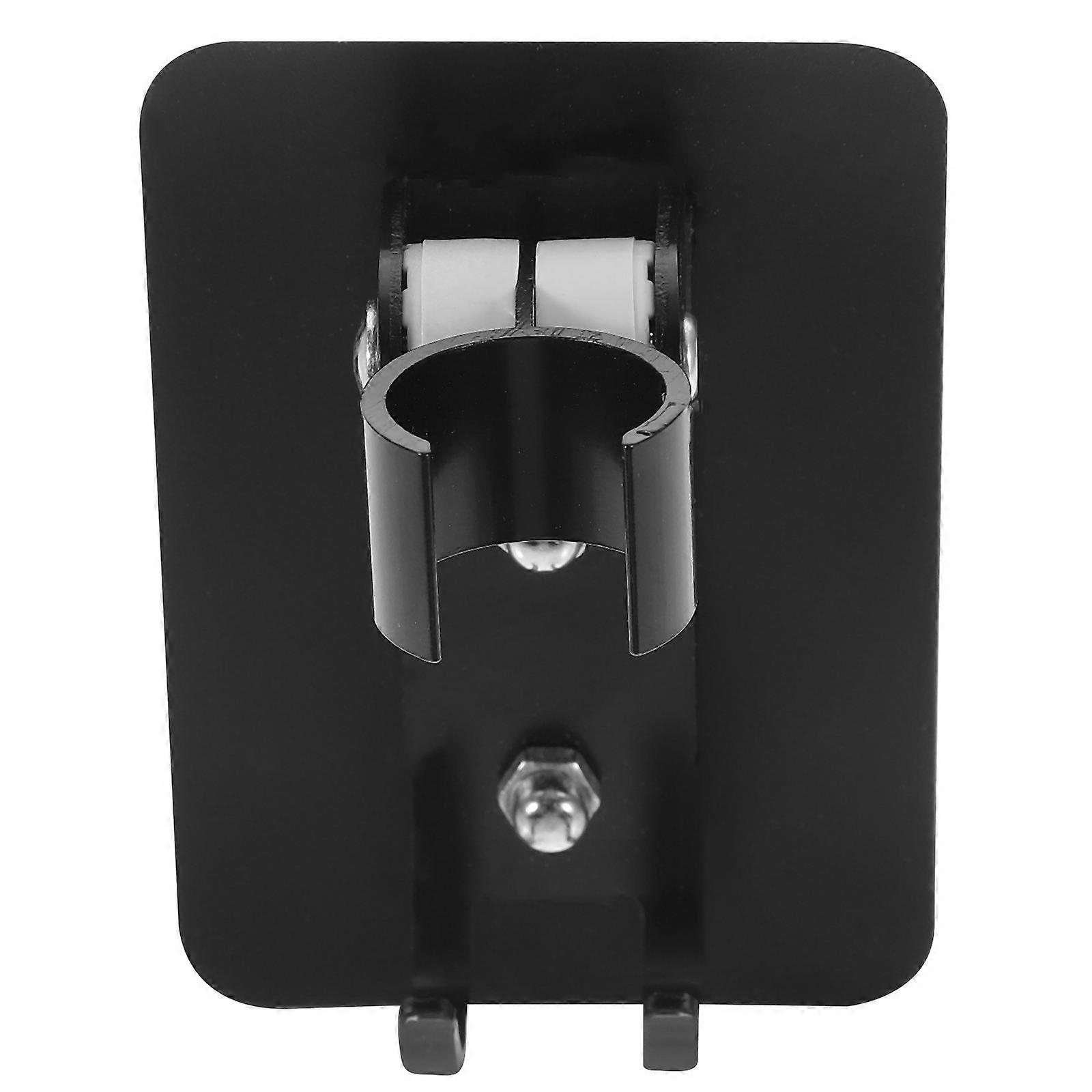 Adjustable Black Shower Head Holder for Bathroom Use 3Pcs Set