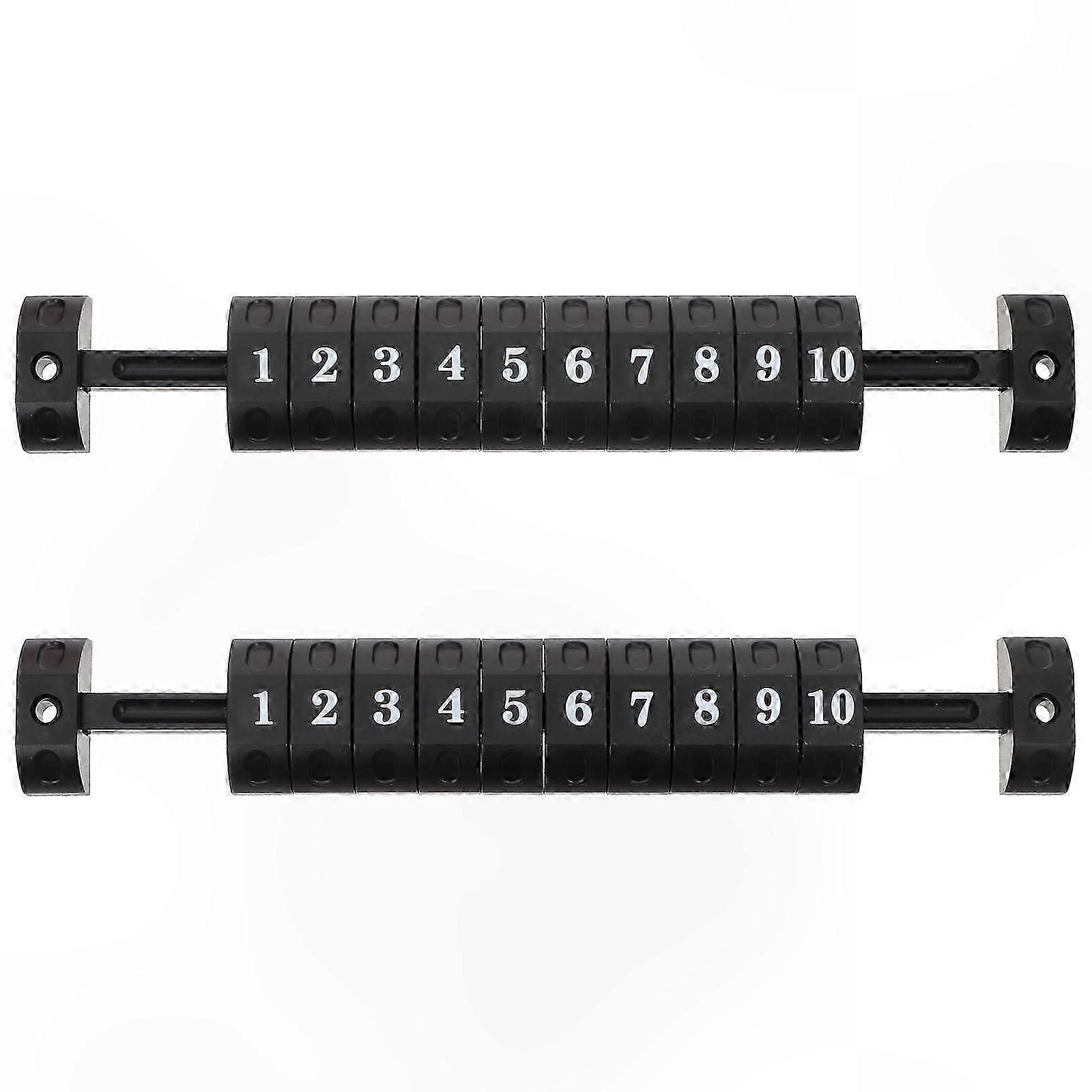 2 Pieces Billiard Scoring Board for Table Games and Football Score Keeper