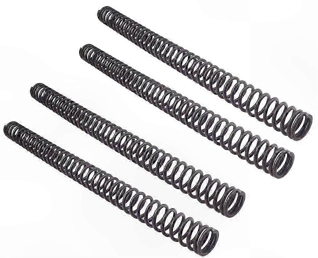 4-Pack Compression Springs, 305mm Length, 2.0mm Wire Diameter, 22mm Outer Diameter