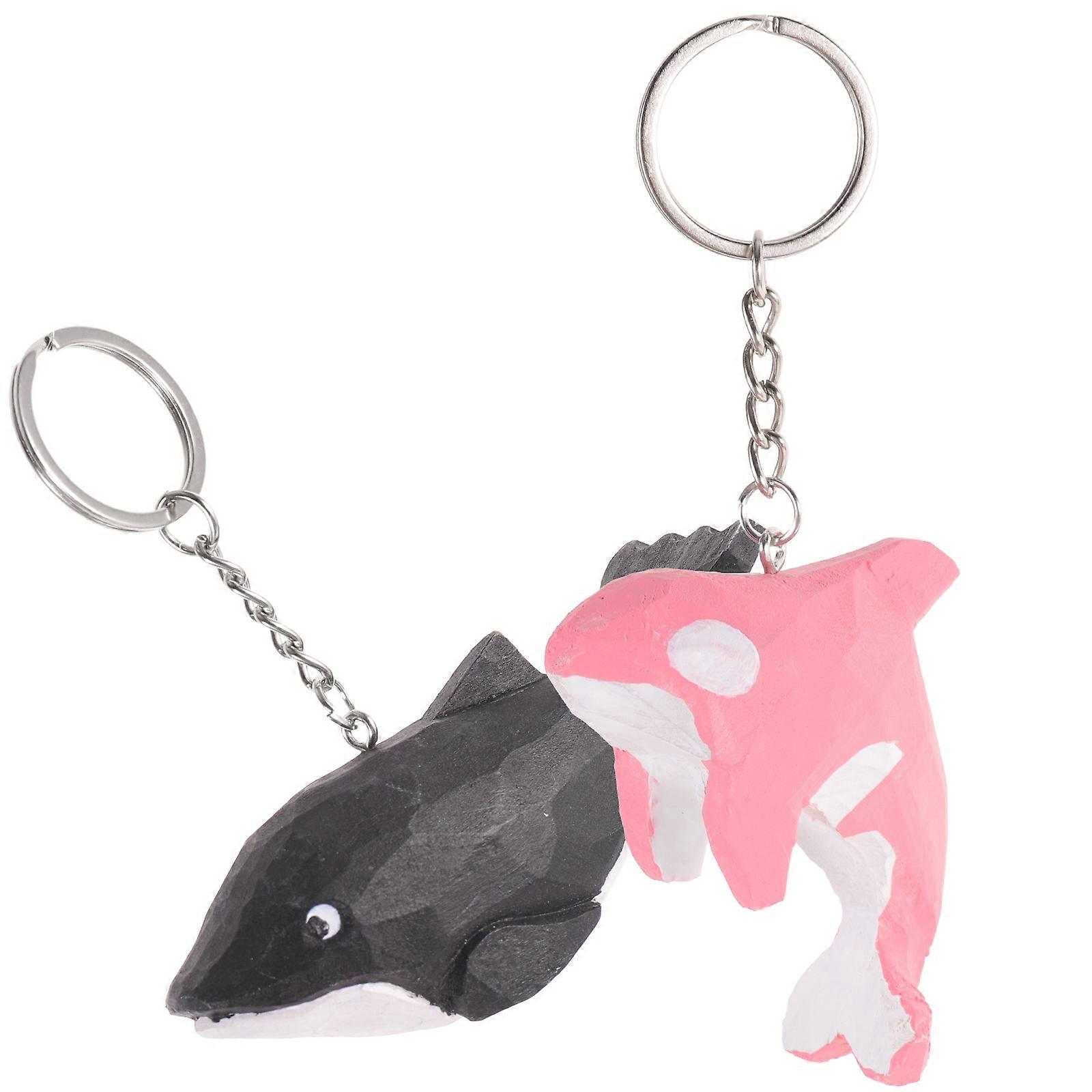 Lovely Bag Pendants 8 Pcs Key Chains Backpack Decoration General Consumers Unique Shape Assorted Color