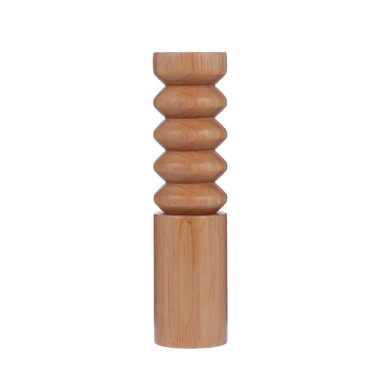 Manual Pepper Wooden Spice Grinder for Pepper Crushing 2Pcs Pack