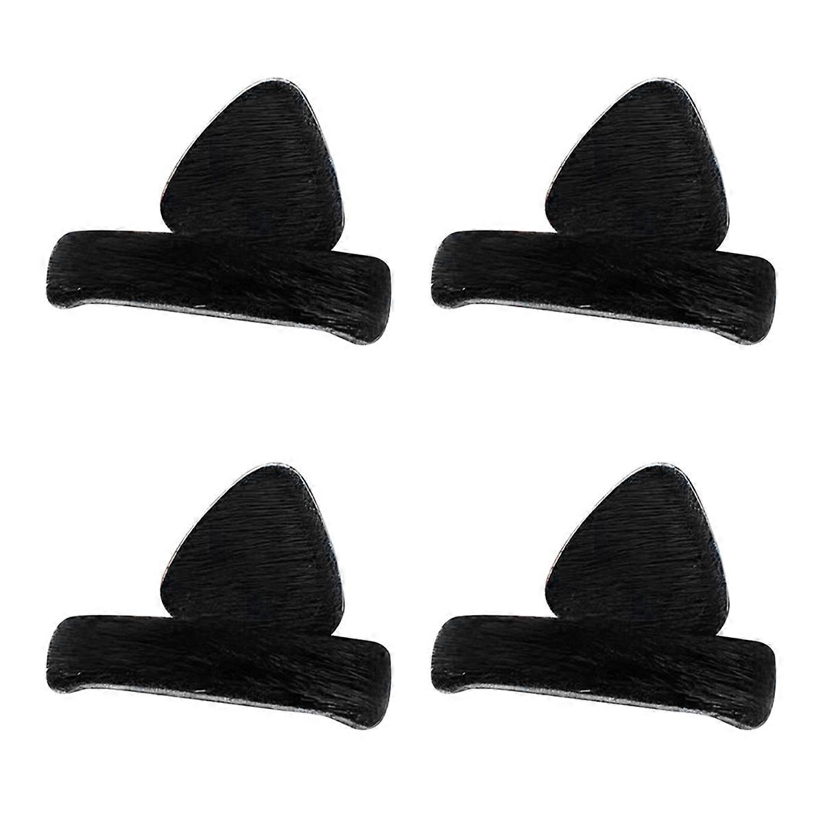 4 Set of Fur Archery Platform Back Glue to Protect the Feathers. Equipment is Suitable for Outdoor Practice. B