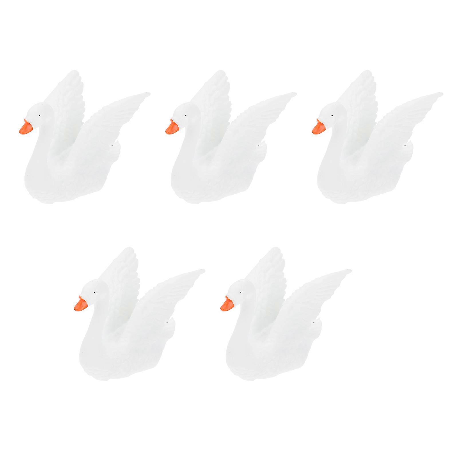 Swan Shape Nail Display Holder 5Pcs For Nail Art Salon Available In Assorted Color Designed For Training