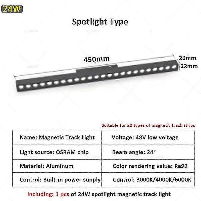 20 Type Magnetic Track Light Any Link And Conductive Module Various Track Accessories 26s