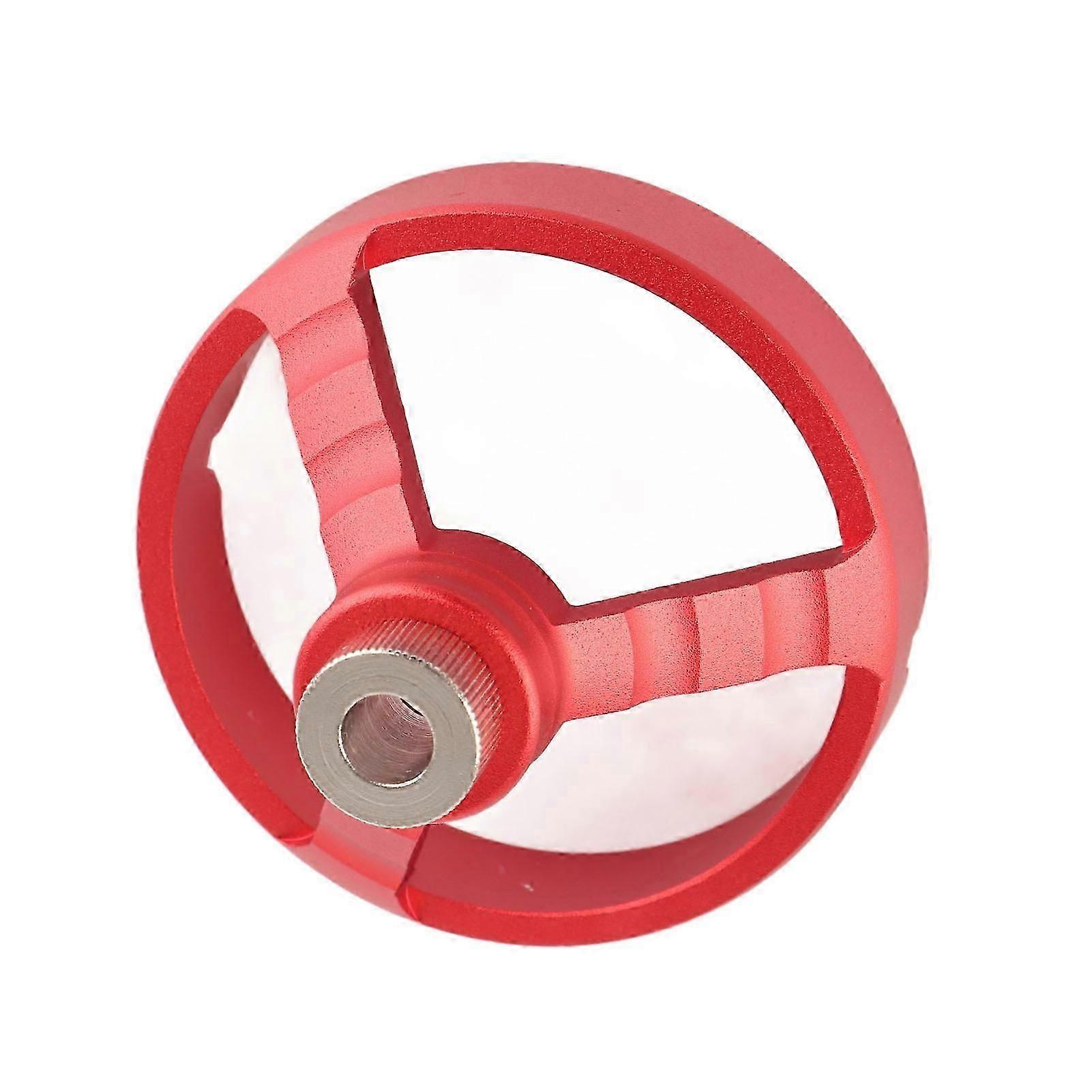 5/6/7/8/9/10mm Woodworking Tool Drill Punch Guide Locator Vertical Drilling Fixture(Red)