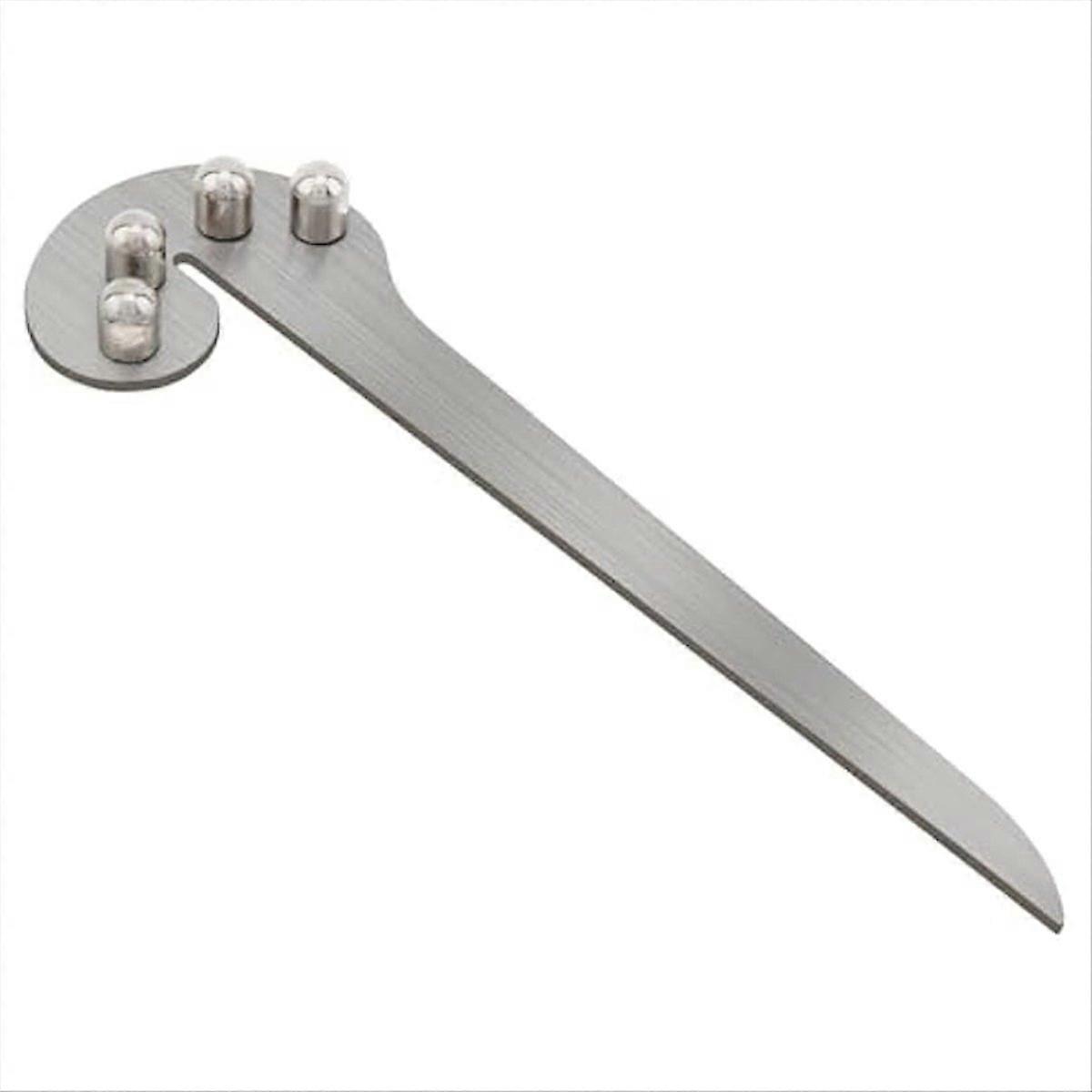 Steel Circle Center Positioning,Centerline Positioning Scriber Gauge for Scribing Center Line,Circle