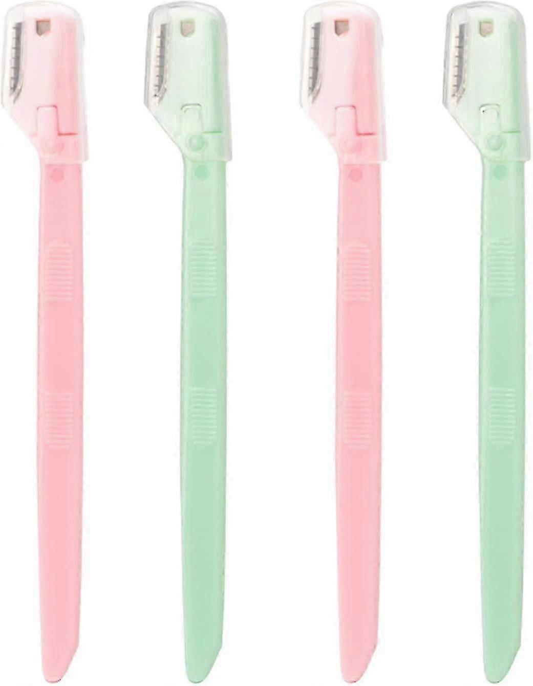 Eyebrow Razor, 4PCS Small Multipurpose Exfoliating Dermaplaning Shaver Set