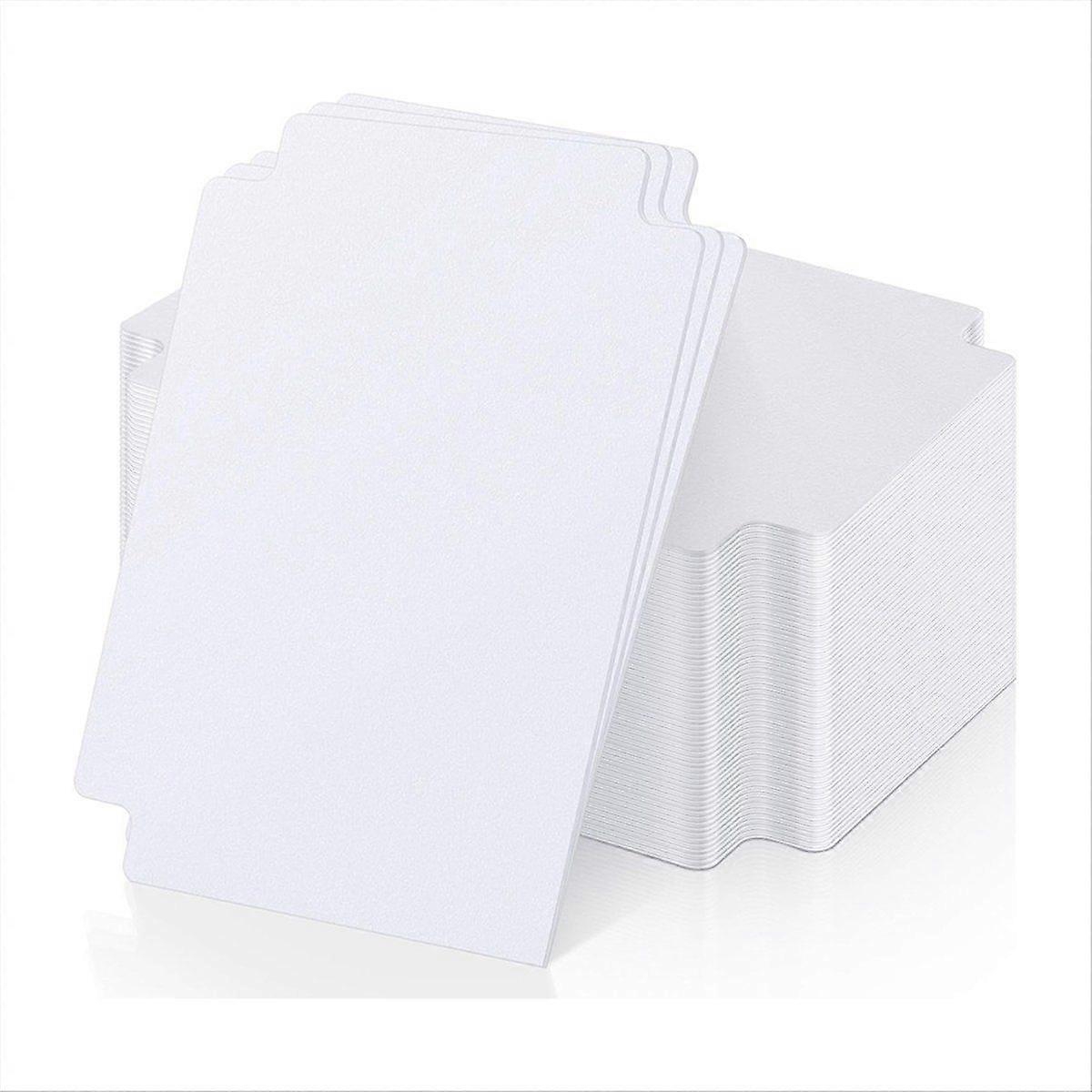 120 Pcs Trading Card Dividers Card Sorting Tray Card Separators with Tabs Blank Card Box Card Divid